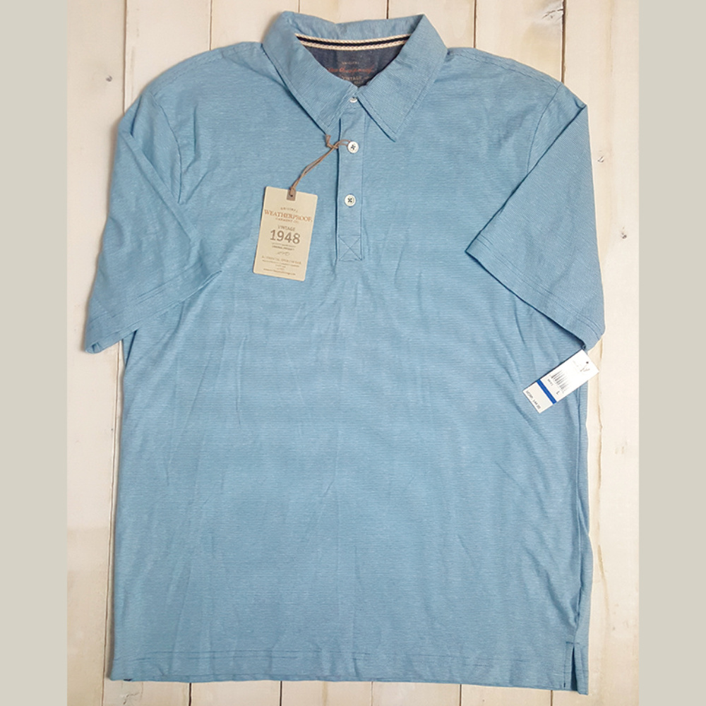 Weatherproof Vintage Super Soft Polo Shirt Large